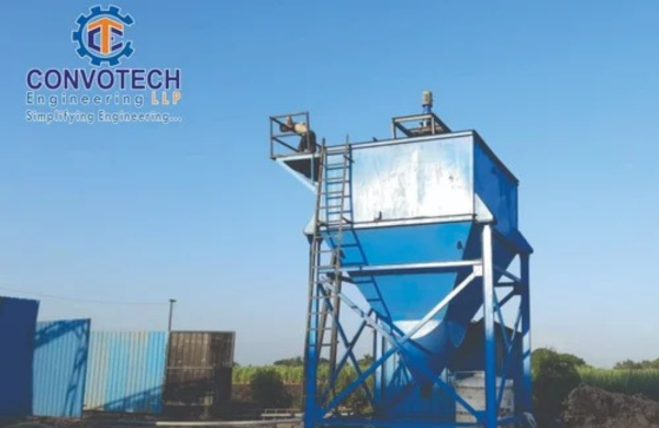 Sand slurry thickener plant