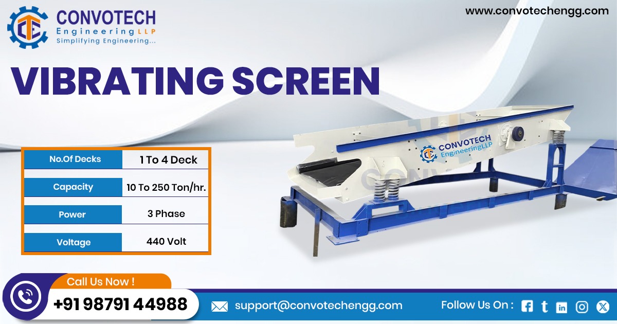 Vibrating Screen in Rajasthan