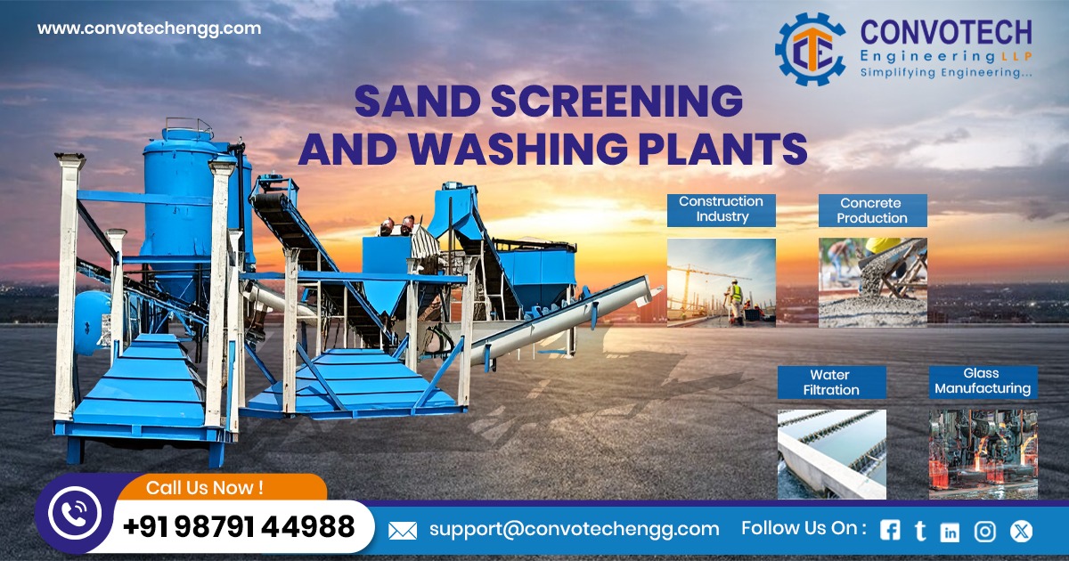Sand Screening and Washing Plant in Maharashtra
