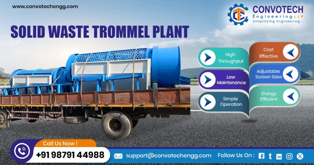 Solid Waste Trommel Plant in Tamil Nadu