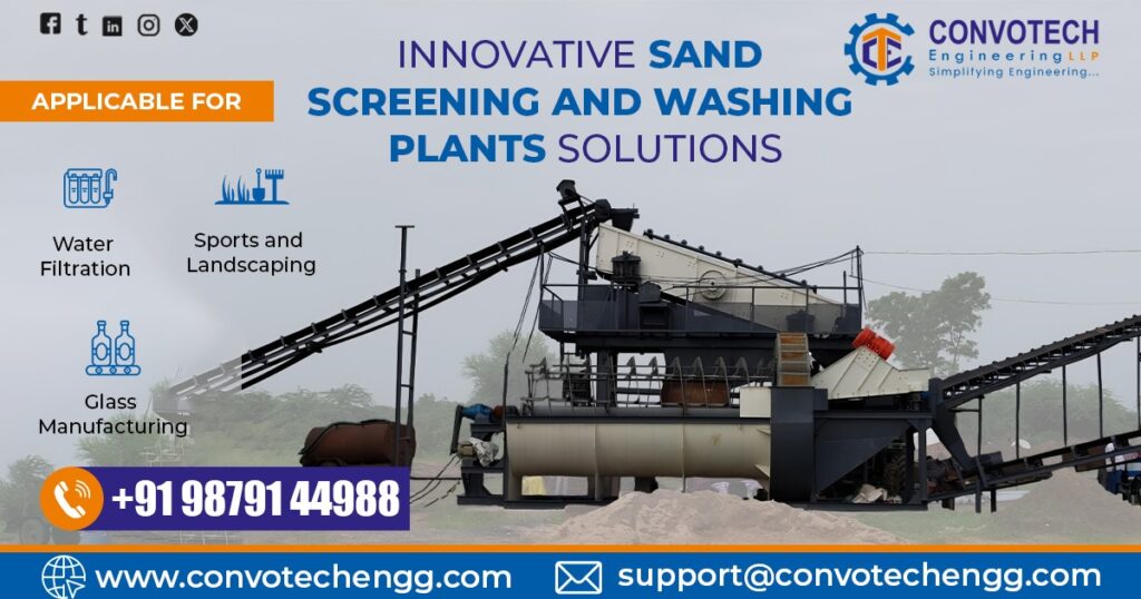 Sand Screening and Washing Plant in Kerala