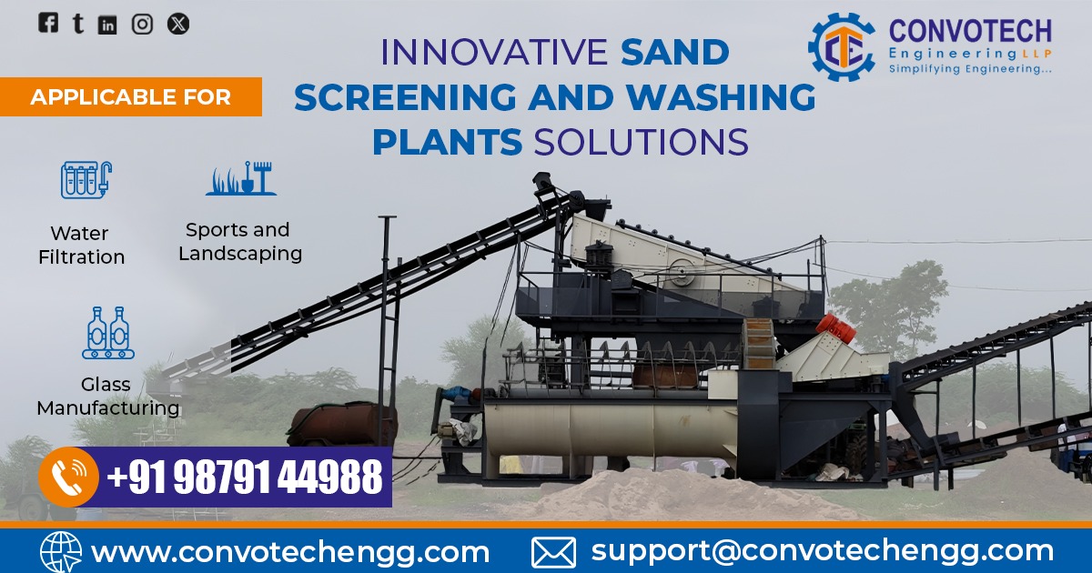 Sand Screening and Washing Plant in Kerala