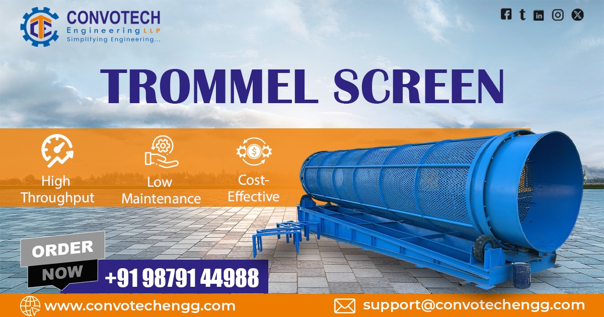 Trommel Screen in Maharashtra