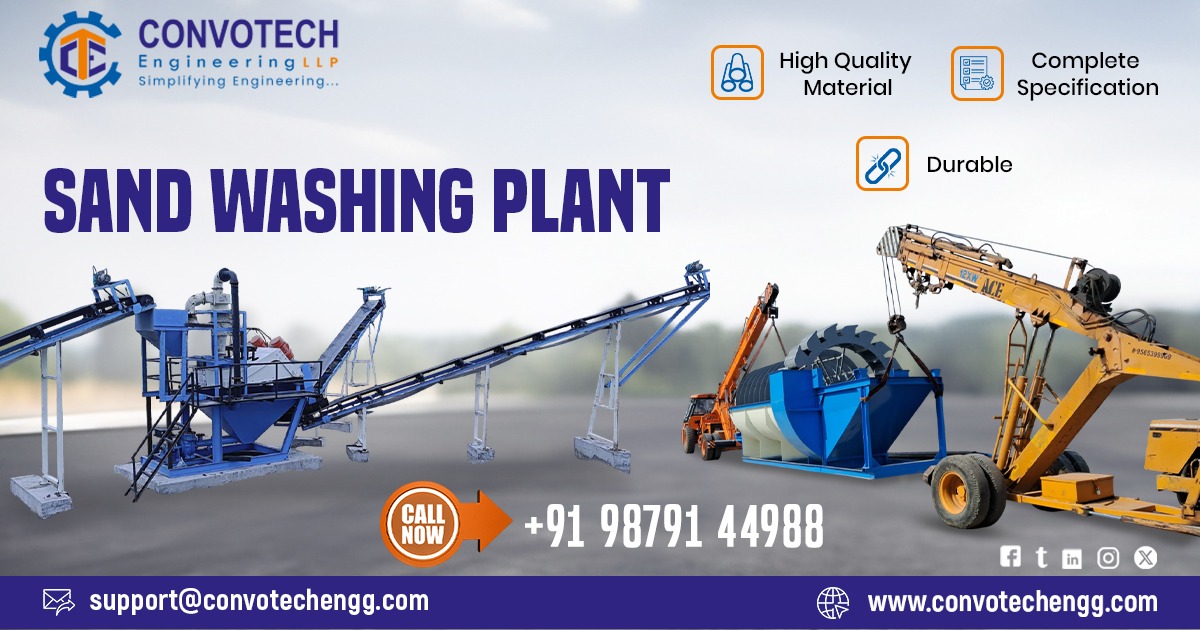 Sand Washing Plant in Maharashtra