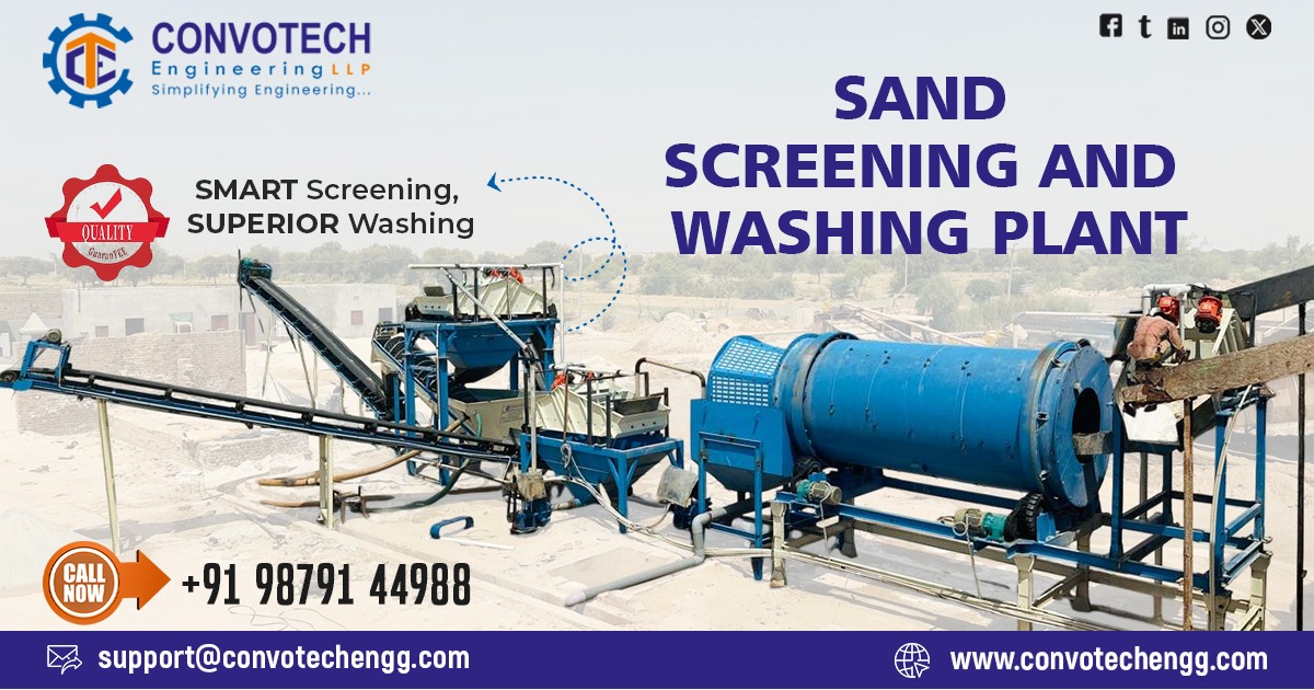 Sand Screening and Washing Plant in Assam