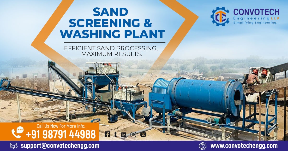 Sand Screening and Washing Plant in Kuwait