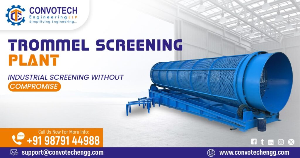 Trommel Screening Plant in Rajasthan