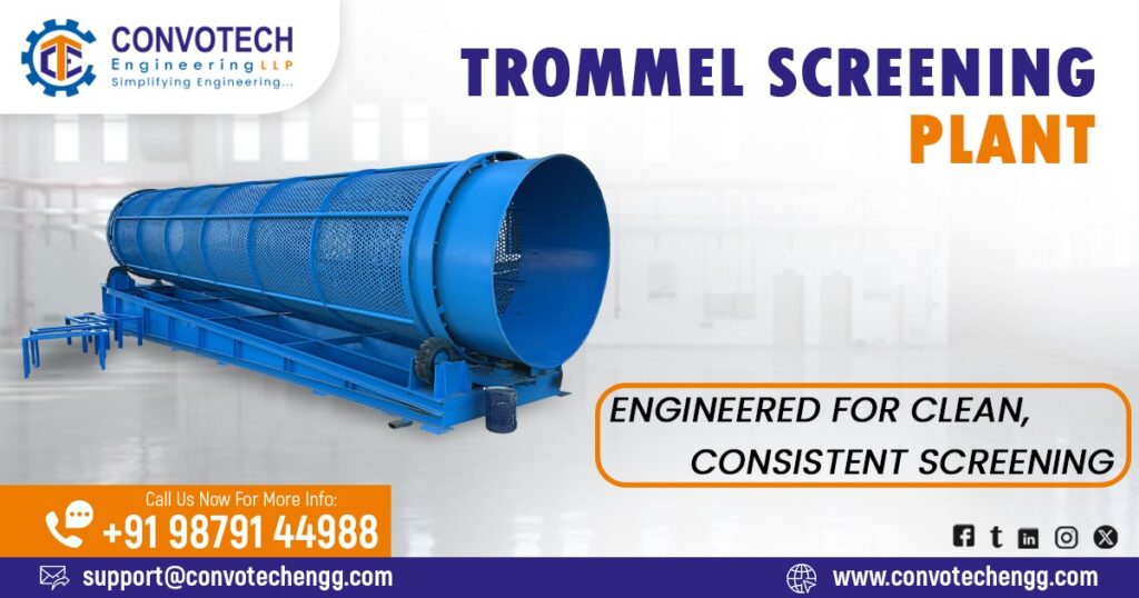 Trommel Screening Plant in Uttar Pradesh