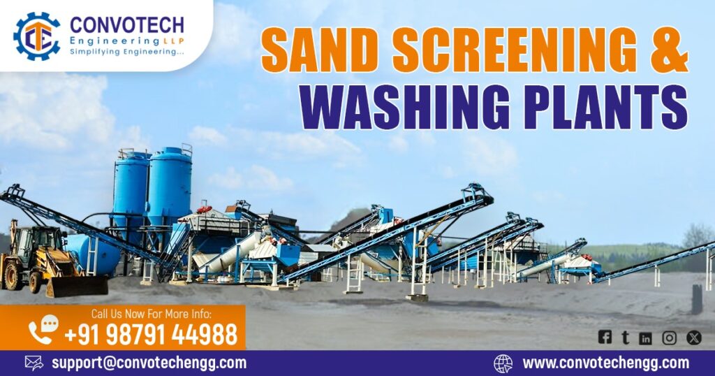 Sand Screening and Washing Plant in Uttar Pradesh