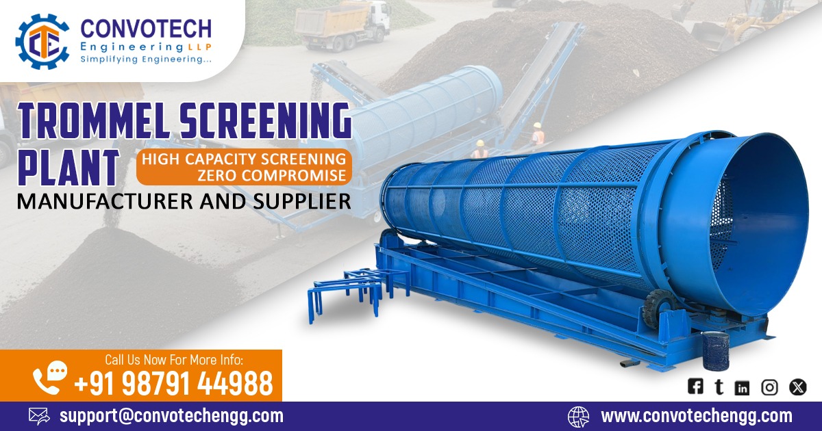 Trommel Screening Plant in Telangana