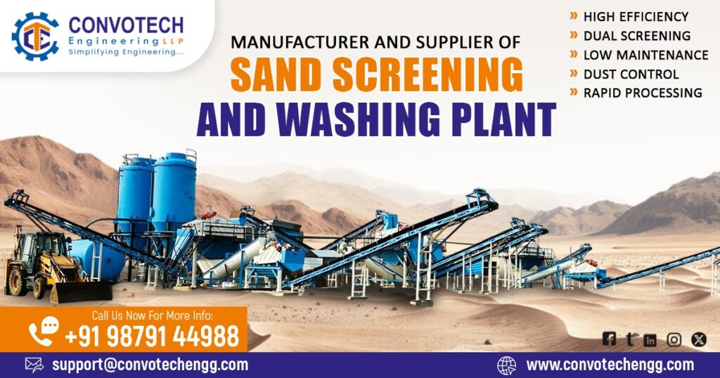 Sand Screening and Washing Plant
