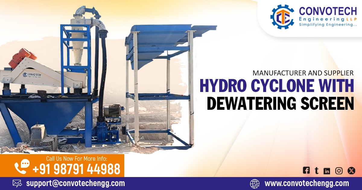 Hydro Cyclone with Dewatering Screen in Himachal Pradesh