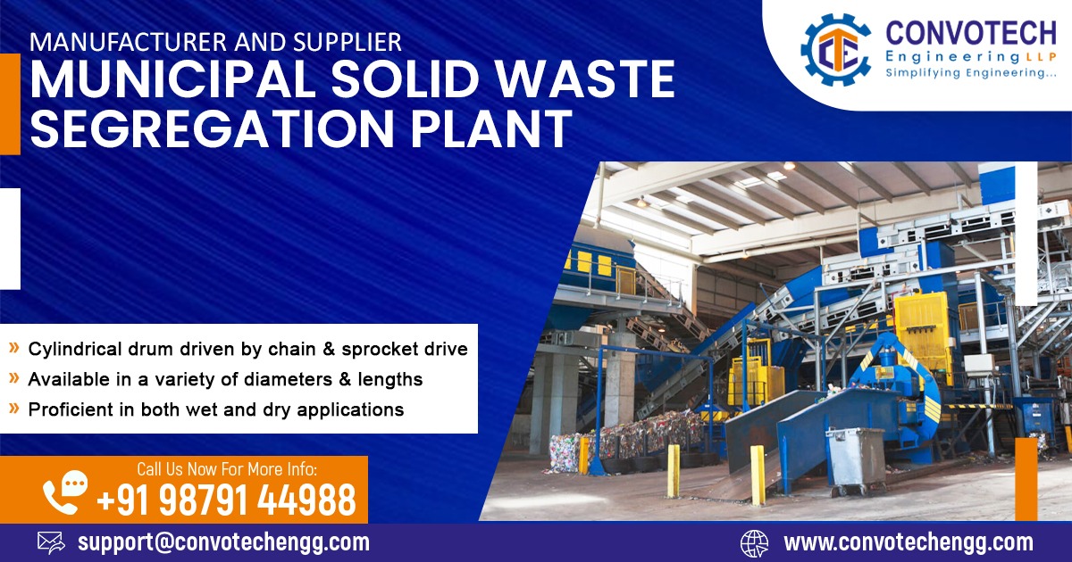 Municipal Solid Waste Segregation Plant in Gujarat