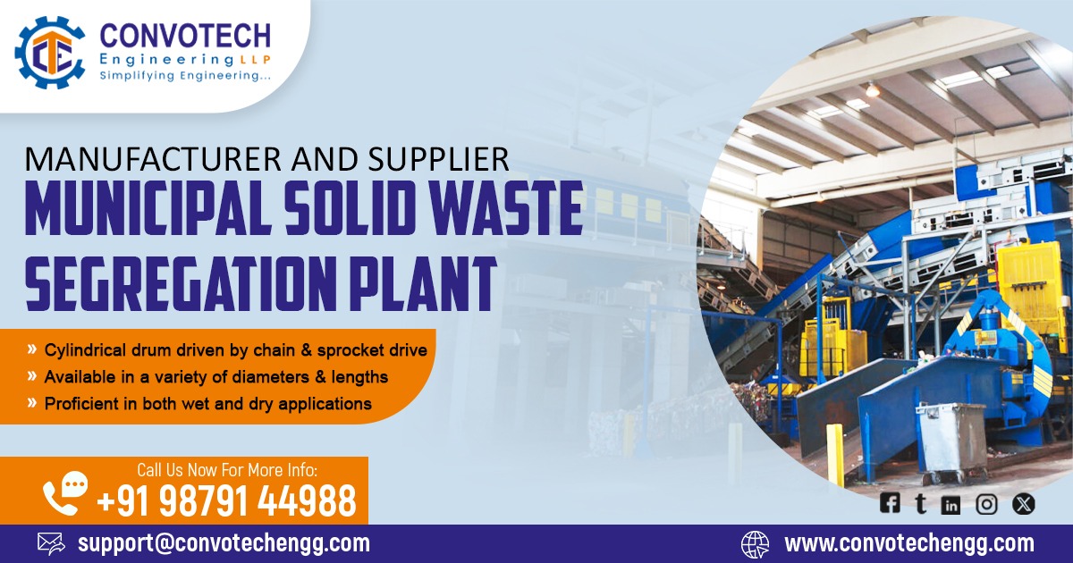 Municipal Solid Waste Segregation Plant in Maharashtra