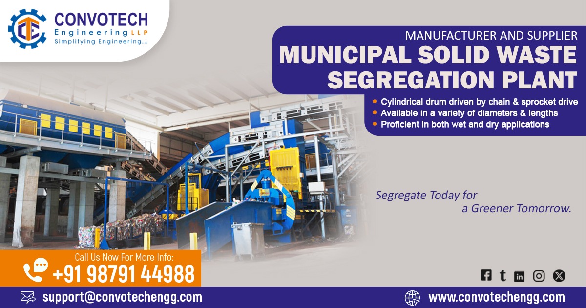 Municipal Solid Waste Segregation Plant in Karnataka