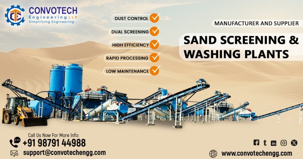 Sand Screening and Washing Plants in Bikaner