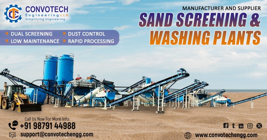Sand Screening and Washing Plants in Pune