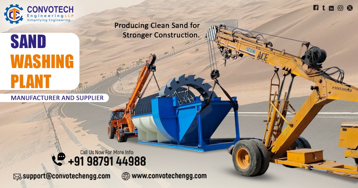 Sand Washing Plant in Madhya Pradesh
