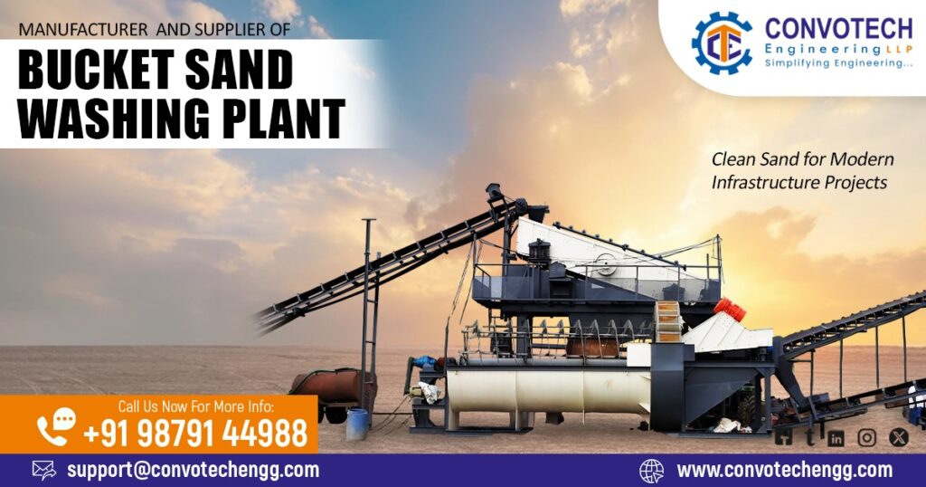 Bucket Sand Washing Plant in Rajasthan