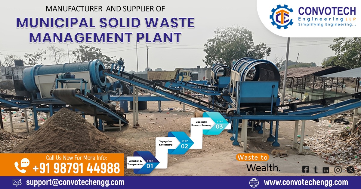 Municipal Solid Waste Management Plant in Gujarat
