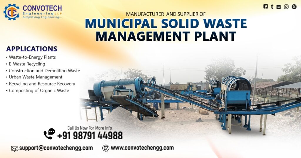 Municipal Solid Waste Management Plant in Rajasthan