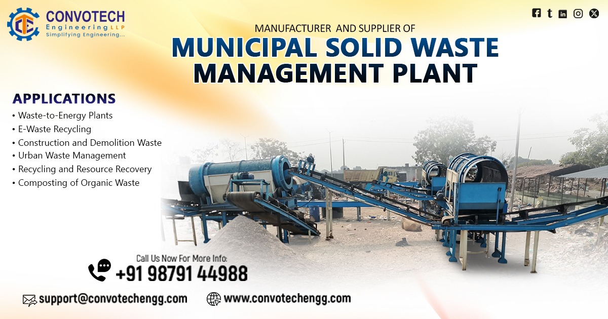 Municipal Solid Waste Management Plant in Rajasthan