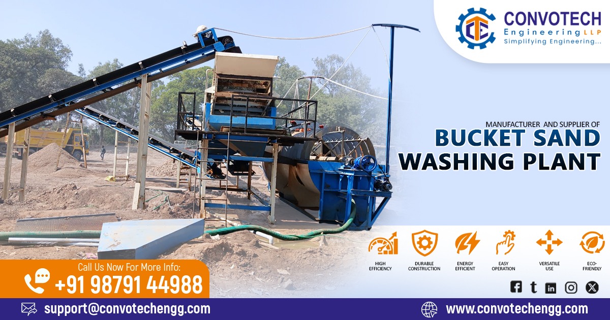 Bucket Sand Washing Plant in Karnataka