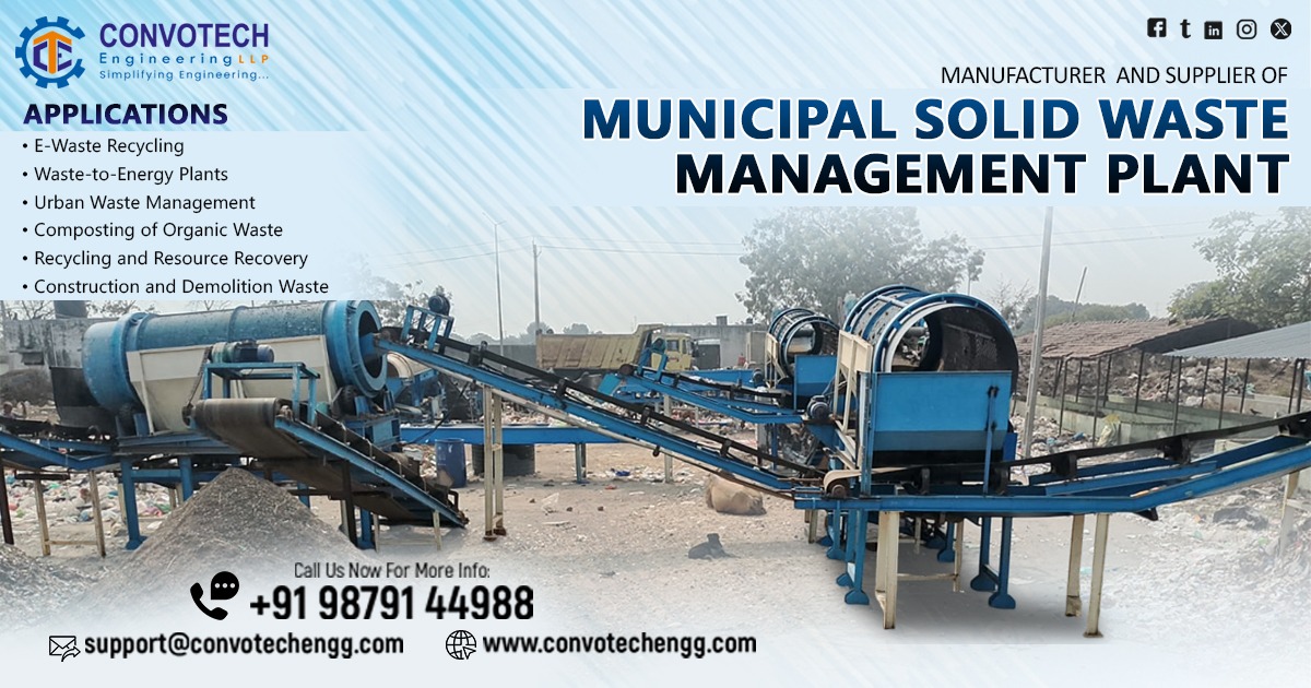 Municipal Solid Waste Management Plant in Telangana