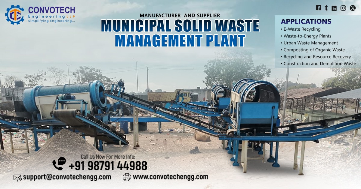 Municipal Solid Waste Management Plant in Madhya Pradesh
