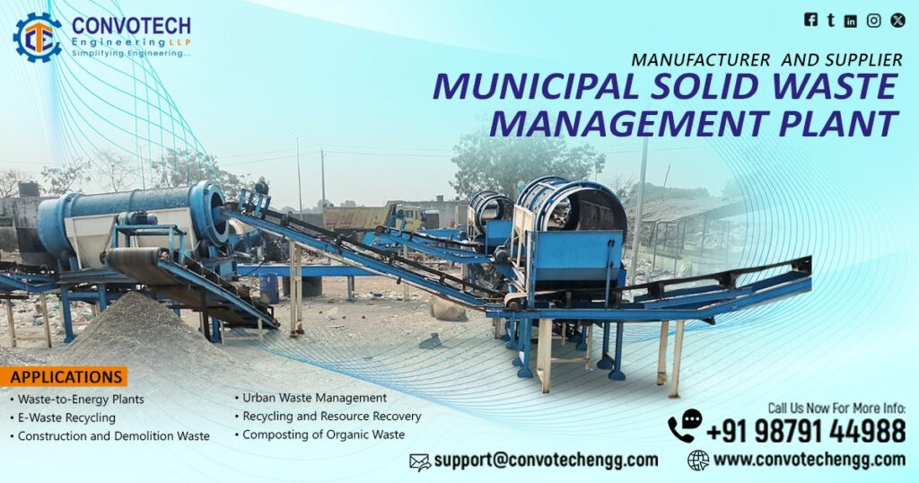 Municipal Solid Waste Management Plant in Karnataka