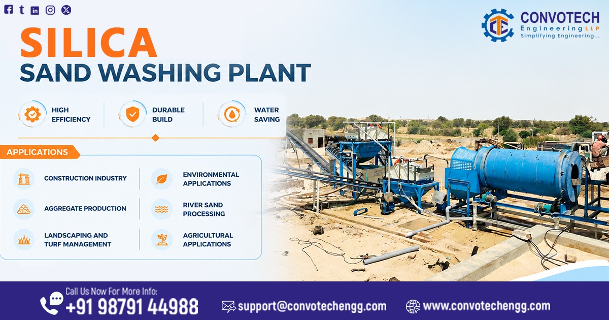Silica Sand Washing Plant in Udaipur