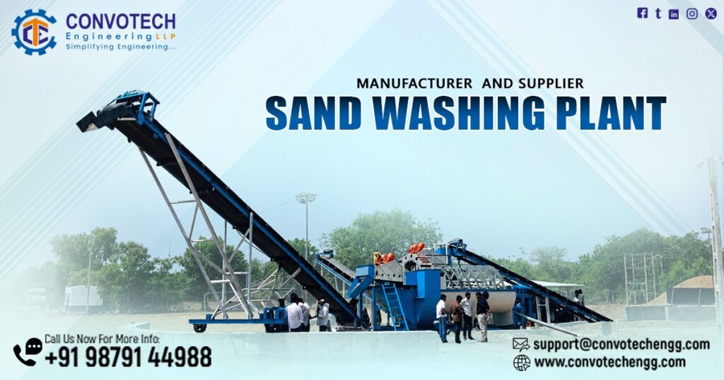 Sand Washing Plant in Surat