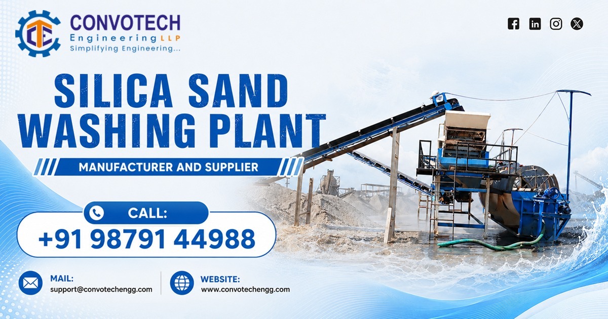 Bucket Sand Washing Plant in Tamil Nadu