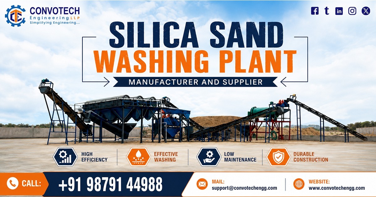 Silica Sand Washing Plant in Nagaur