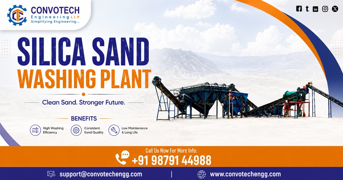 Silica Sand Washing Plant in Bhilwara
