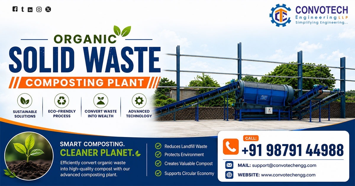 Organic Solid Waste Composting Plant in Hyderabad