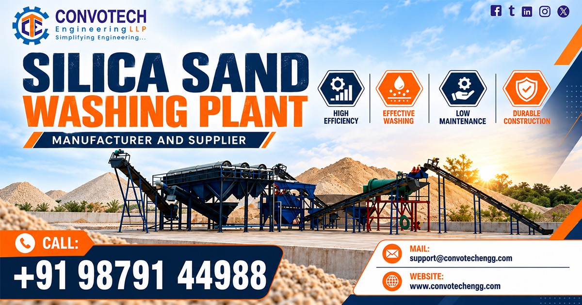 Silica Sand Washing Plant Manufacturer