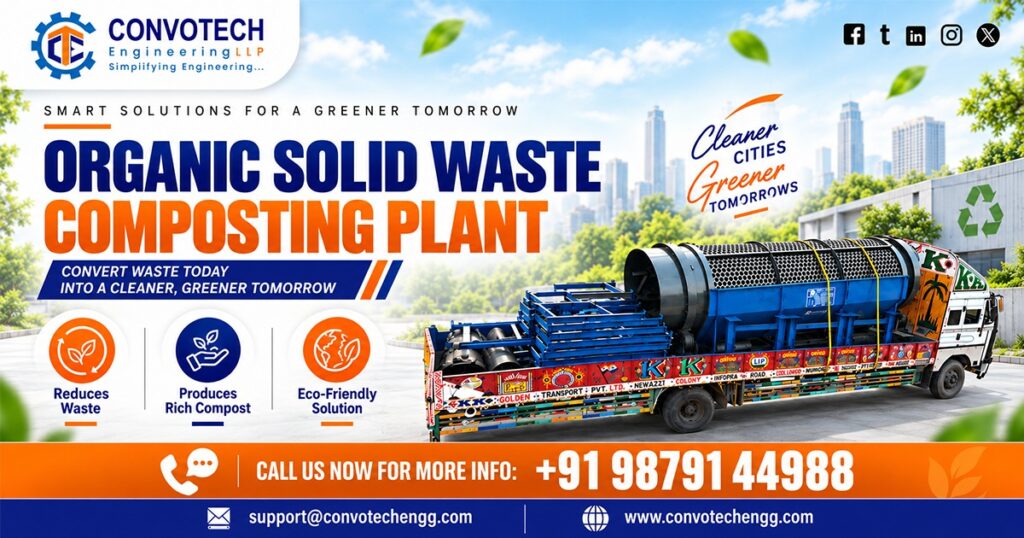 Organic Waste Composting Plant Manufacturer in India