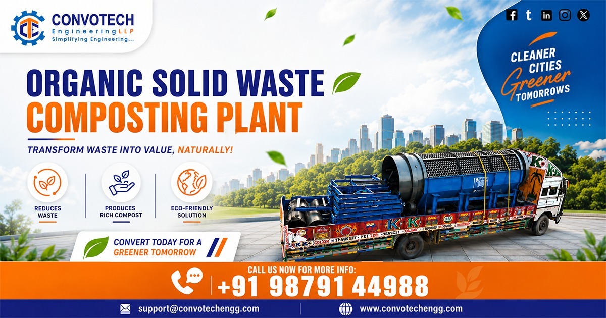 Organic Solid Waste Composting Plant Supplier in India